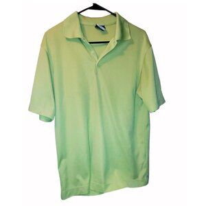 Nike Dri-FIT Victory Solid Golf Polo Lime Green DH0824-332 Size Small